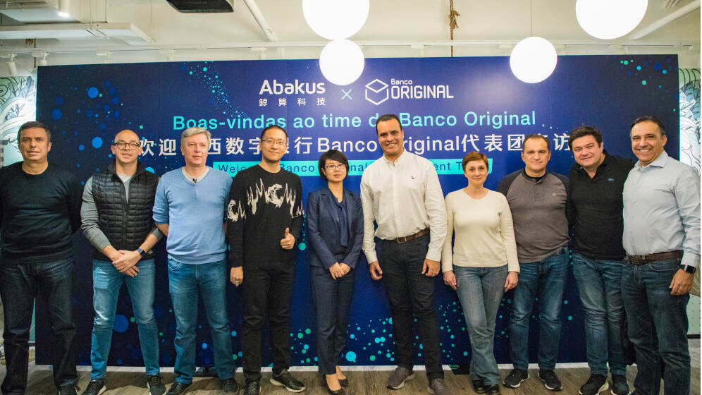 Banco Original Management Team Visited Abakus